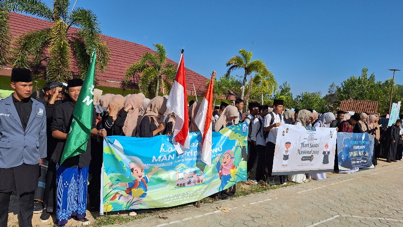 Hari Santri 2024 MAN 1 Pringsewu Digelar Meriah, Ini Agenda Kegiatannya